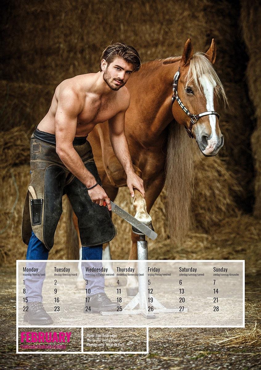 Horse and Hunk kalender 2021