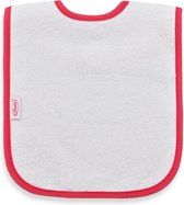 Funnies Slabber Junior 40 Cm Katoen Roze/wit