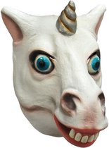 Partychimp Masque Visage Unicorn Pvc Wit Taille Unique