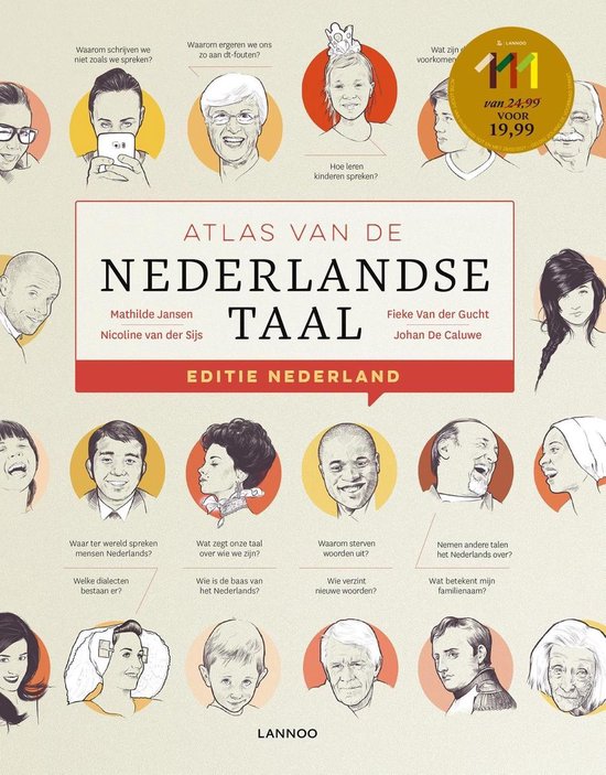 Boek cover Atlas van de Nederlandse taal van Mathilde Jansen (Onbekend)