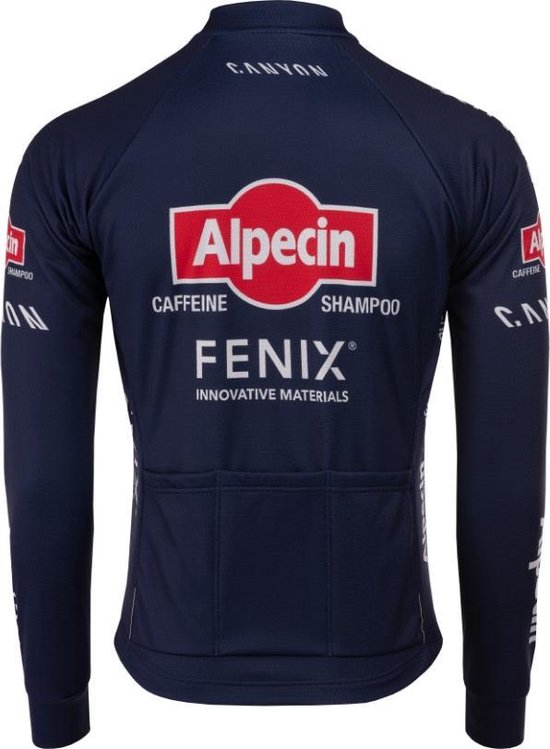 Fietstrui Lange Mouwen Alpecin Fenix Kalas Maat XL bol