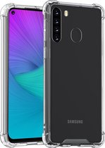 Galaxy A21 Transparant Backcover hoesje - silicone (A205F)