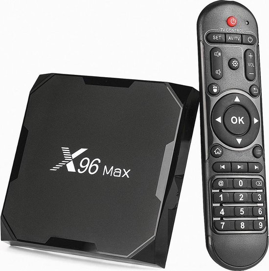 X96 Max + | 4 Go 32 Go | 4K et 8K | Android 9.0 | USB 3.0 | Bluetooth 4.0 |  Kodi,... | bol.