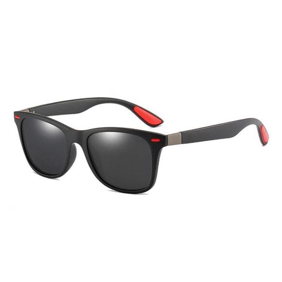 DF2020 - Zonnebril Heren - Gepolariseerd - Zwart - Sunglasses | bol.com