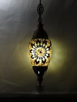 Oosterse mozaïek hanglamp peer (Turkse lamp)  ø 13 cm