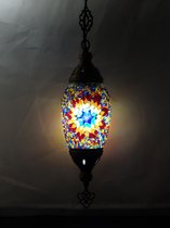 Oosterse mozaïek hanglamp peer (Turkse lamp)  ø 13 cm