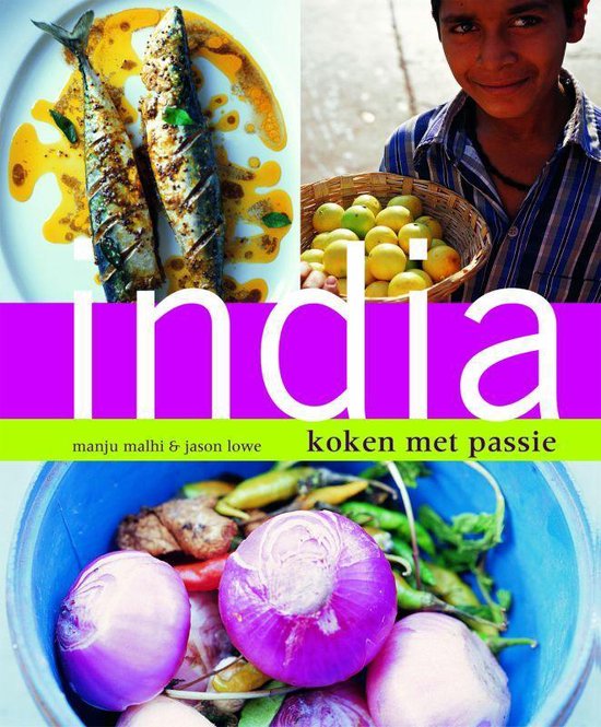 Cover van het boek 'India koken met passie'
