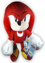 Pluche Knuckles Knuffel (Sonic The Hedgehog) 34 cm