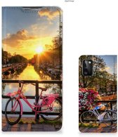 Telefoon Hoesje Samsung Galaxy A41 Bookcase Amsterdamse Grachten