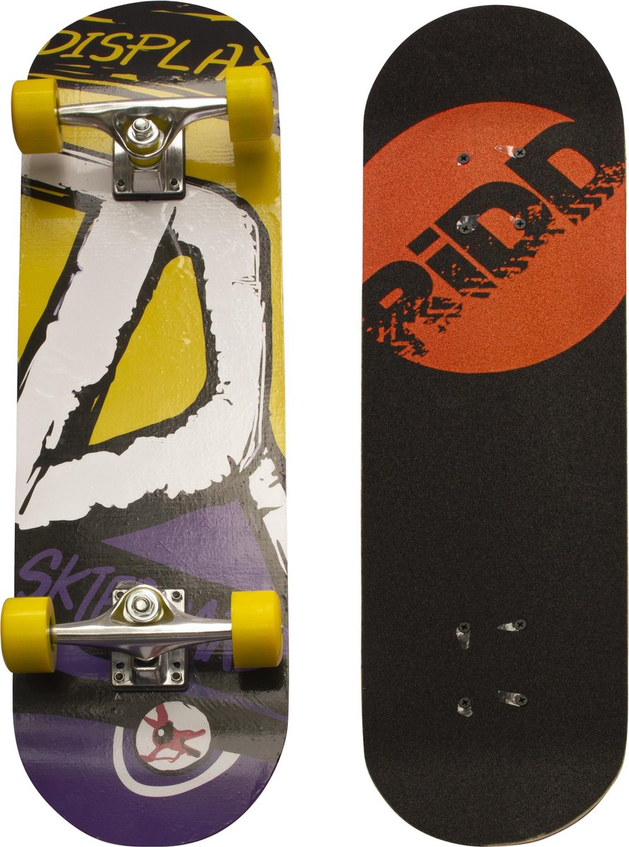 RiDD - skateboard - geel/paars - 70cm