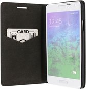 Mobilize Magnet Book Card Stand Case Samsung Galaxy Alpha Black