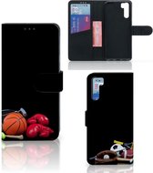 GSM Hoesje OPPO A91 | Reno3 Bookcover Ontwerpen Voetbal, Tennis, Boxing… Sports