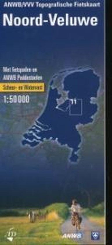 Anwb Vvv Veluwe Noord Topografische Kaar - cover