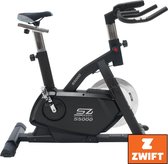 Senz Sports S5000 - Indoor Cycle - Fitness Fiets - Incl. Trainingscomputer en Bluetooth - Vrijloopsysteem - V-belt aandrijving - Ergonomisch ontwerp - 18kg Vliegwiel - Indoor cycle voor thuis