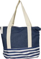 Strandtas - Effen - Waterafstotend - Blauw