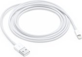 TR Deals® USB kabel naar lightning - 1meter wit | Geschikt voor Apple | Ondersteunt snelladen - voor iPhone 11/SE/XS/XR/8/7/6s/5 /4 en iPad Pro/Air/mini