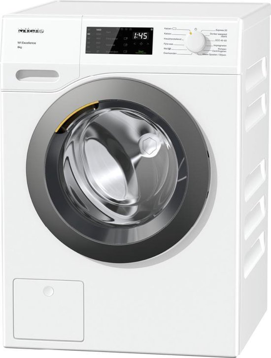 Miele MIWED135WPS wasmachine Vrijstaand Voorbelading Wit 8 kg 1400 RPM A+++  | bol.com