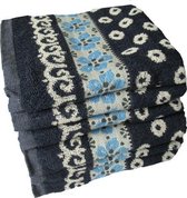 Bunzlau Castle Wood Violets Keukendoek (6 Stuks) - 53x60 cm - Dark Blue