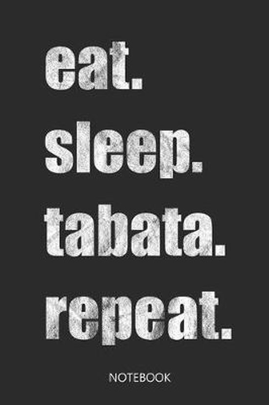 eat sleep tabata repeat - cover