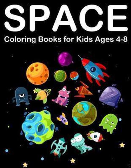 Kids Coloring Book- Space Coloring Books for Kids Ages 4-8, Nick ...