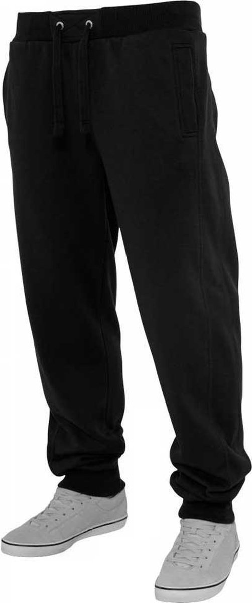 Urban Classics Straight Fitpants Heren Trainingsbroek – XXL Zwart