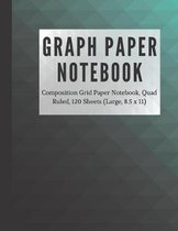 Graph Paper Notebook 4x4: Composition Grid Paper Notebook, Quad Ruled, 120 Sheets (Large, 8.5 x 11): Notebook with graph paper 4x4