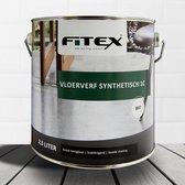 Fitex Vloerverf Synthetisch 2,5 liter op kleur
