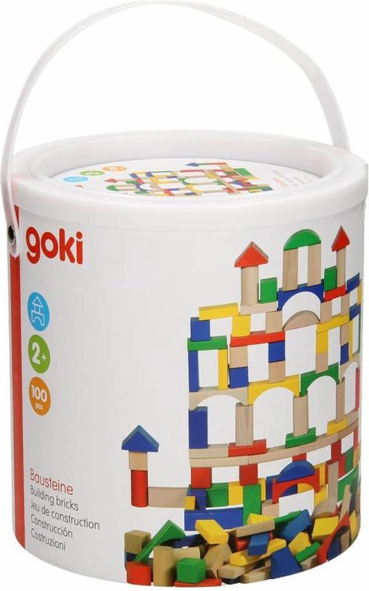 Goki | blokken in ton (100 stuks) | bol.com