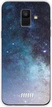 Samsung Galaxy A6 (2018) Hoesje Transparant TPU Case - Milky Way #ffffff