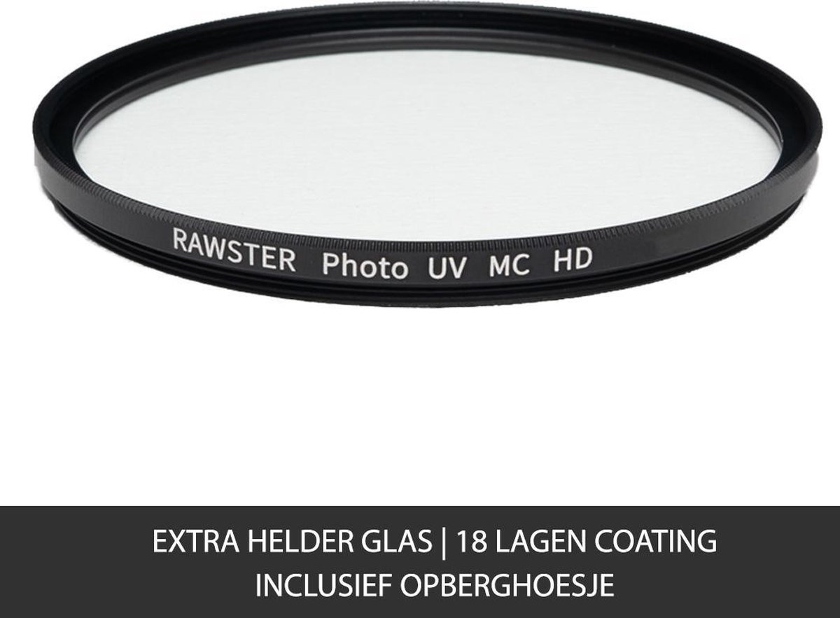 RAWSTER Photo • UV beschermfilter • 95mm • Slim frame • Multi-coated - RAWSTER Photo
