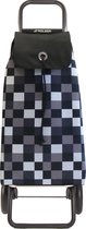 Rolser Boodschappentrolley Opvouwbaar I-Max Dama - Logic Rg - Zwart/Wit