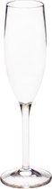 Onbreekbare Kunststof Champagneglazen – Champagneglas 180 ml – Set van 6 - Duurzaam en Veilig