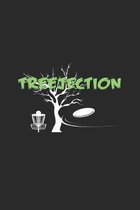 Treejection: 6x9 Disc Golf - grid - squared paper - notebook - notes