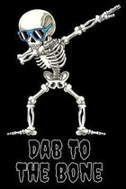 Dab To The Bone: 6x9 150 page Wide-Ruled Skeleton Notebook for elementary and middle school students.