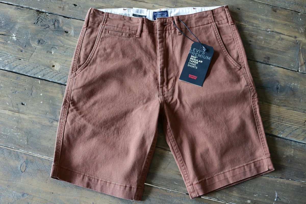 502 regular top taper shorts