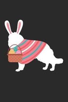 Collie Journal - Collie Notebook - Easter Gift for Collie Lovers: Unruled Blank Journey Diary, 110 page, Lined, 6x9 (15.2 x 22.9 cm)