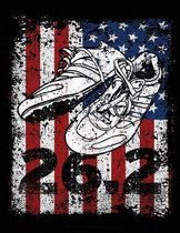 26.2: Marathon Runner 2020 - 2023 Four Year Monthly Planner and Notebook