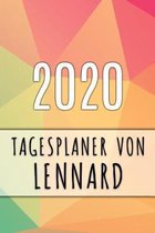 2020 Tagesplaner von Lennard: Personalisierter Kalender f�r 2020 mit deinem Vornamen