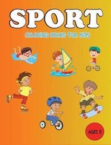 Sports Coloring Books For Kids Ages 5