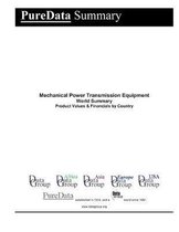 Mechanical Power Transmission Equipment World Summary: Product Values & Financials by Country