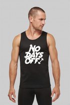 Tank top fitness - crossfit - large - bodybuilding - no days off