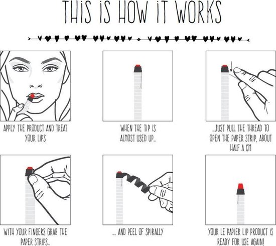 Beauty Made Easy Le Papier Veganer Lippenstift – Feuchtigkeitsspendend Mit Shea Butter, Shade BLOSSOM, 6g