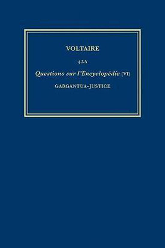 Complete Works of Voltaire 42A