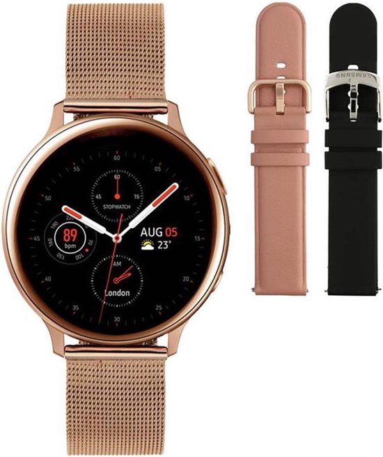 Samsung Galaxy Watch Active2 Staal Milanese Band