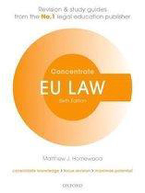EU Law Concentrate - cover