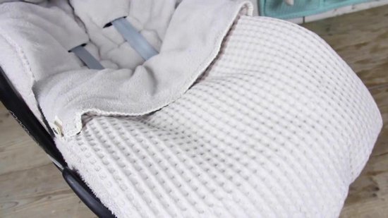 Koeka - Voetenzak Oslo (3 \u0026 5-puntsgordel) - Sapphire/Silver Grey | bol.com