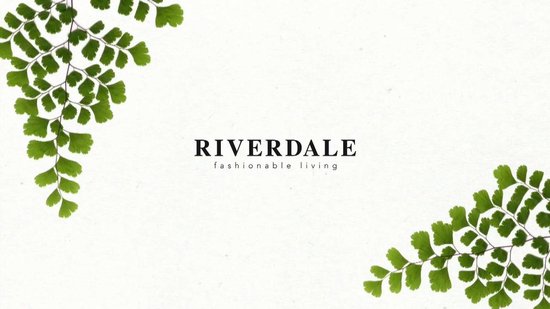Specimen slagader rotatie Riverdale - Bijzettafel City - wit - 60cm | bol.com