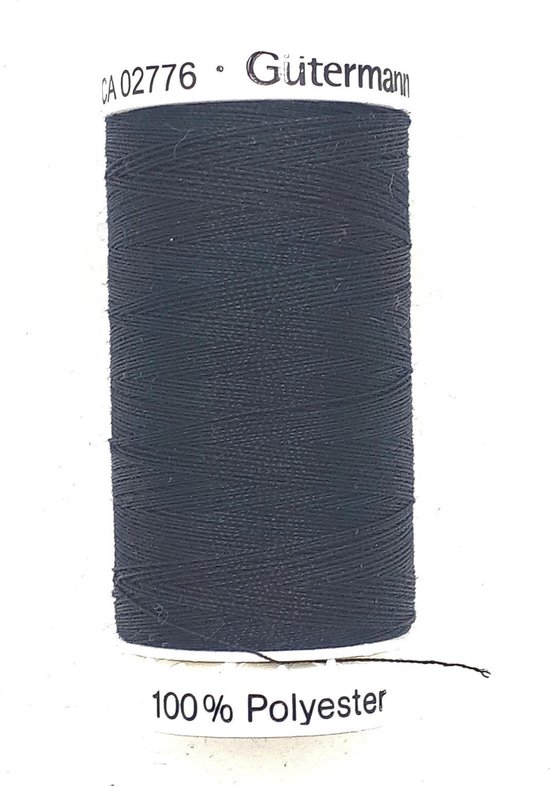 Fil couture (Gûtermann 80) bobine de 800 mètres couleur noir