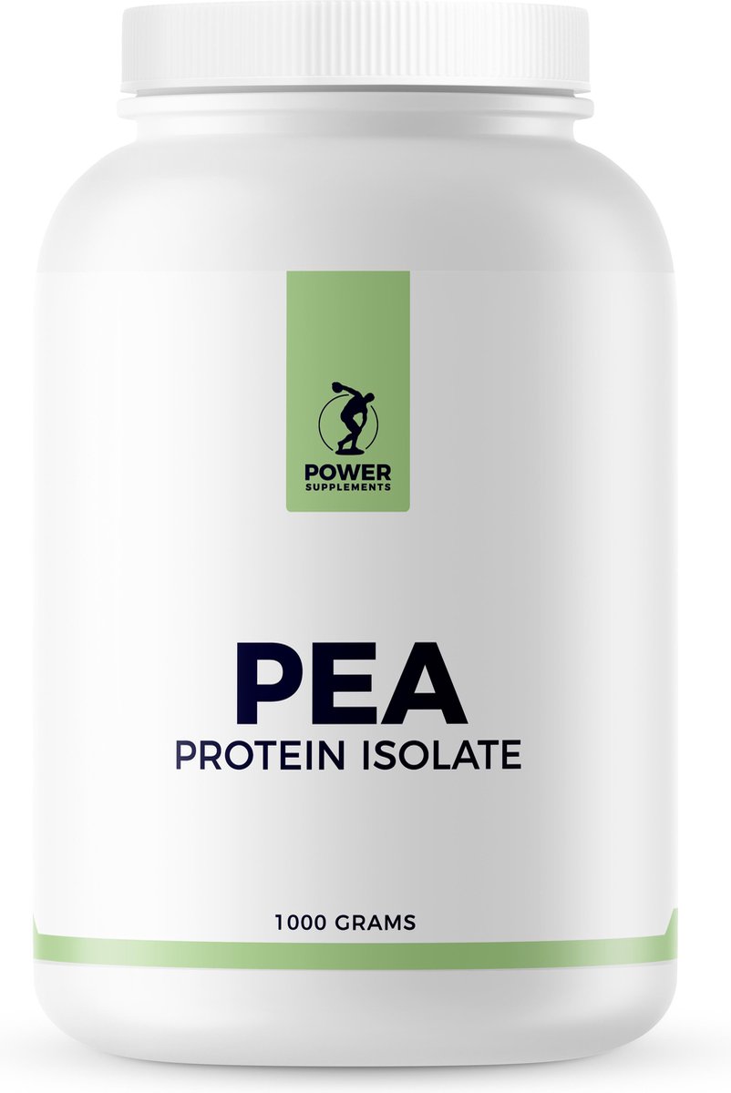 Goedkoopste Power Supplements - Pea Protein Isolate - 1kg - Vanille Caramel