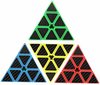 Afbeelding van het spelletje Pyraminx 3x3 Speed Cube | Carbon Fiber  Sticker Magic Cube Puzzle | Draaipuzzel | Twistpuzzle | Breinbreker